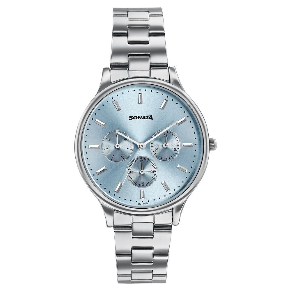 Sonata Women�s Work Wear blue dial Watch - Premium Multifunction design for everyday style-image-20