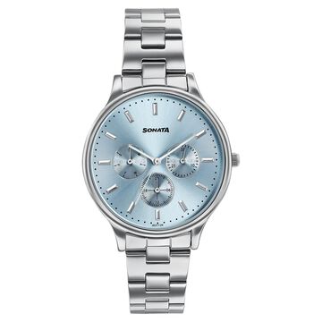 Sonata Women's Work Wear blue dial Watch - Premium Multifunction design for everyday style