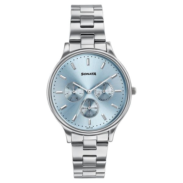 Sonata Women's Work Wear blue dial Watch - Premium Multifunction design for everyday style - image number 0