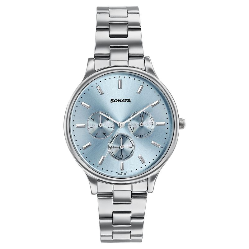 Sonata Women's Work Wear blue dial Watch - Premium Multifunction design for everyday style