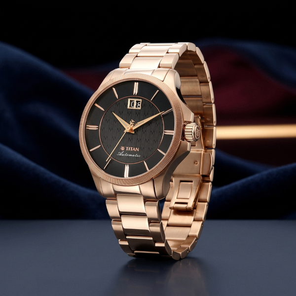 Titan Automatic Midnite Big Date - image number 1