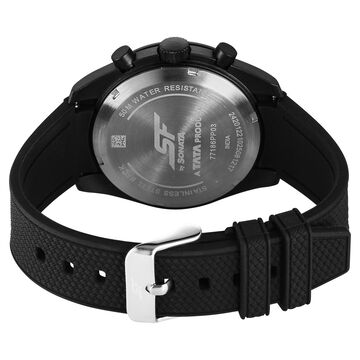 SF Genesis Bold Chronograph Watch for Men with Black Strap