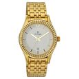 Titan Quartz Analog with Date Champagne Dial Stainless Steel Strap Watch for Men