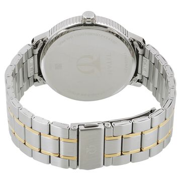 Titan Regalia Baron Silver Dial Analog with Day and Date Stainless Steel Strap watch for Men