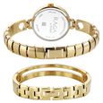 Titan Raga Contempore Quartz Analog Mother of Pearl Dial Metal Strap Watch For Women - image number 4