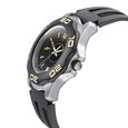SF Quartz Analog Black Dial PU Strap Watch for Men - image number 2