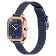 Sonata Modern Edit Quartz Analog Blue Dial Stainless Steel Strap Watch For Women - image number 3
