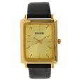 Sonata Quartz Analog Champagne Dial Leather Strap Watch for Men - image number 0