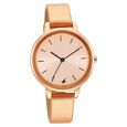 Fastrack Glitch Quartz Analog Black Dial Leather Strap Watch for Girls