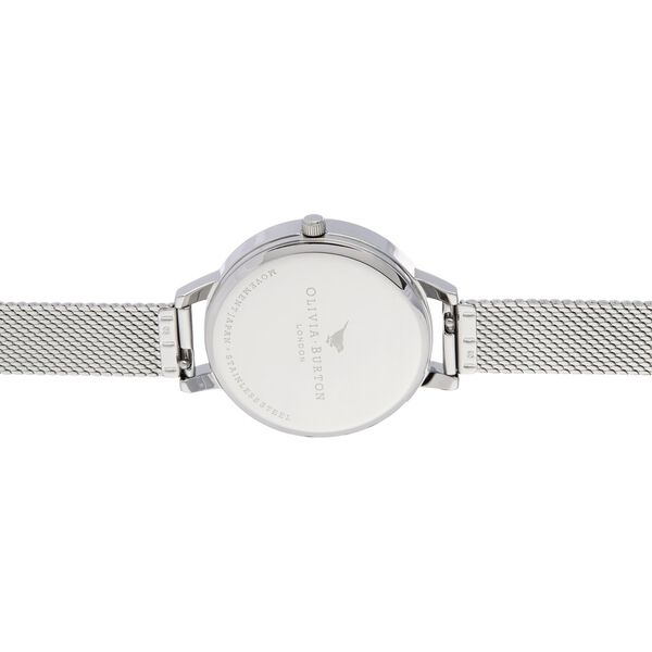 Olivia Burton Quartz Analog Silver Dial Stainless Steel Strap Watch for Women - image number 2