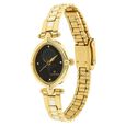 Titan Quartz Analog Black Dial Stainless Steel Strap Watch for Women - image number 1