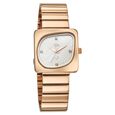 Vyb Diva By Fastrack Quartz Analog Mother of Pearl Dial Rose Gold Stainless Steel Strap Watch For Girls - image number 2