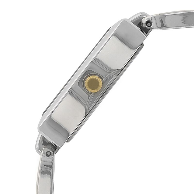 Sonata Quartz Analog Silver Dial Stainless Steel Strap Watch for Women - image number 2