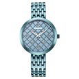 Titan Purple Unending Beauty Quartz Analog Blue Round Dial Blue Stainless Steel Strap Watch For Women - image number 1