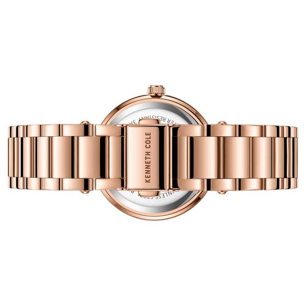 Kenneth Cole Quartz Multifunction Mother of Pearl Dial Stainless Steel Strap Watch for Women - image number 2