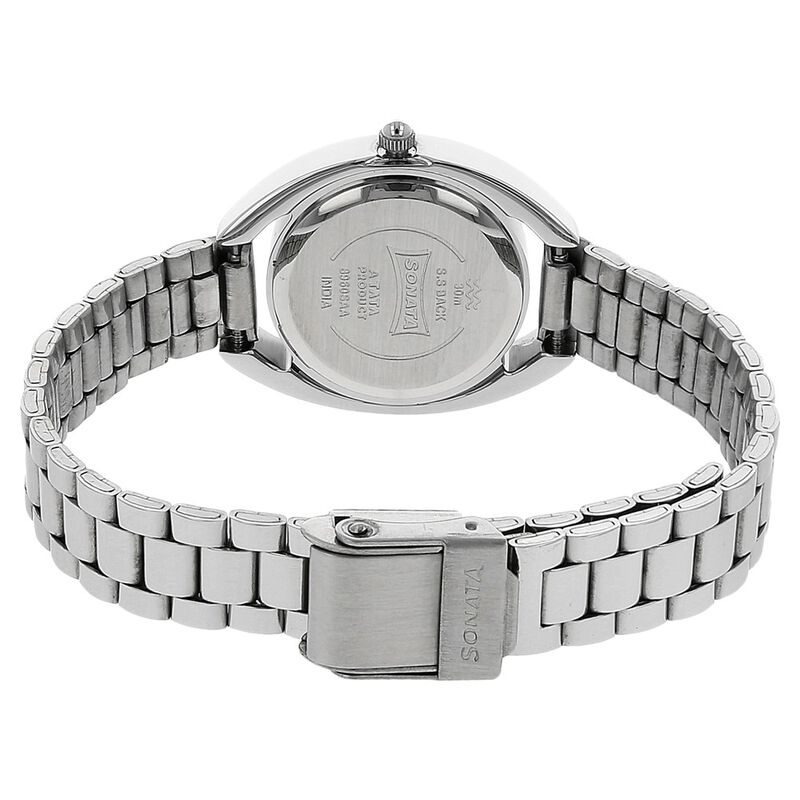 Sonata Professional Silver Dial Women Watch With Stainless Steel Strap - image number 3