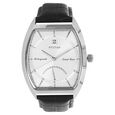 Titan Dual Time Anthracite Dial Stainless Steel Strap watch for Men