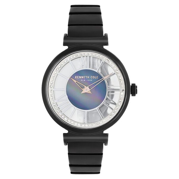 Kenneth Cole Quartz Analog Mother of Pearl Dial Stainless Steel Strap Watch for Women - image number 0