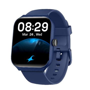Fastrack Smartwatch Reflex Horizon with 4.17 cm UltraVU Display Built-in Alexa with 100 Plus Sports Modes With Blue Strap