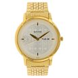 Sonata Quartz Analog White Dial Stainless Steel Strap Watch for Men