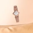 Poze By Sonata Quartz Analog Green Dial Silver Metal Strap Watch For Women