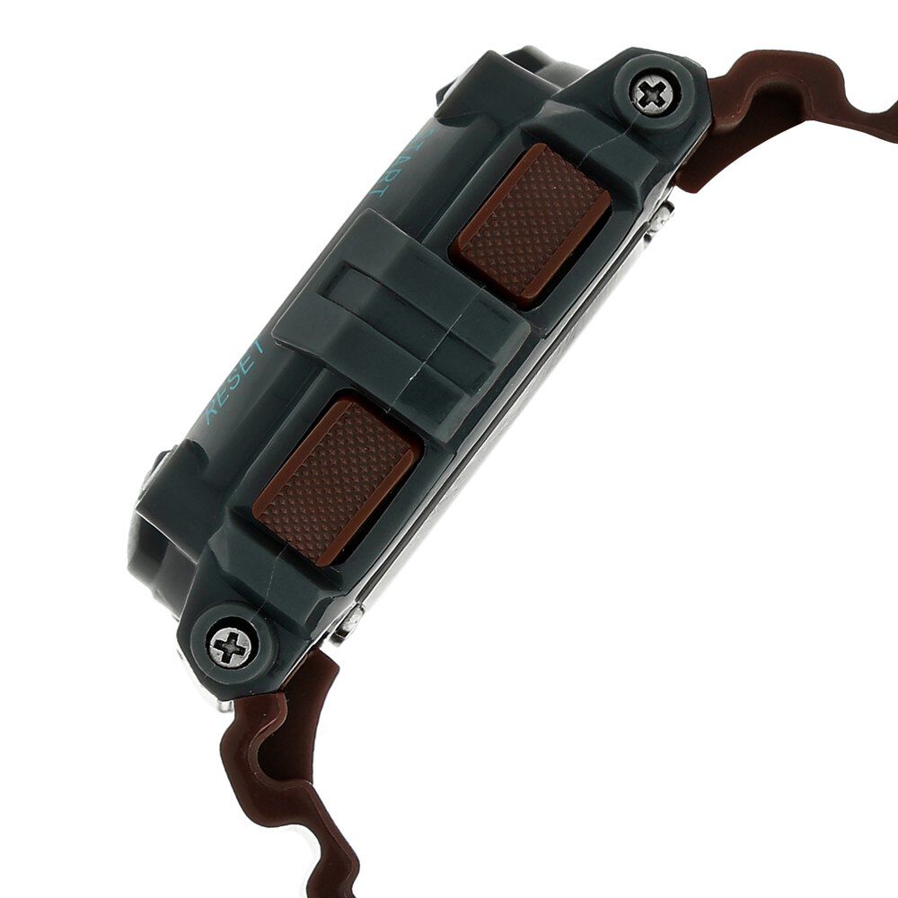 Buy Online SF Digital Dial Brown Plastic Strap Watch for Men nl77042pp01 Titan