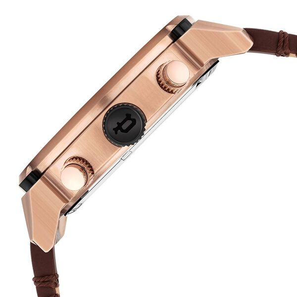 Police Quartz Multifunction Blue Dial Leather Strap Watch for Men - image number 2