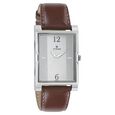 Titan Quartz Analog Silver Dial Leather Strap Watch for Men - image number 0