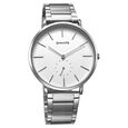 Sonata Ascent Quartz Analog Blue Dial Stainless Steel Strap Watch For Men
