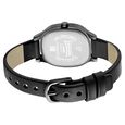 Sonata Linnea Black Dial Women Watch With Leather Strap - image number 3