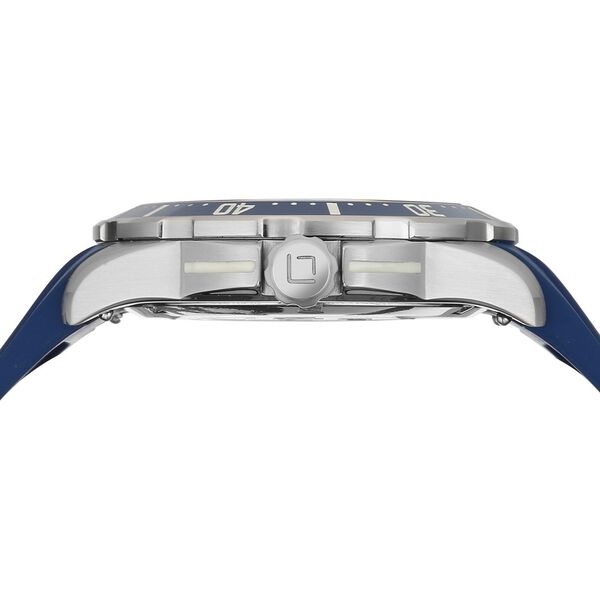 Xylys DiveX Quartz Analog Blue Dial with Blue Silicone Strap Watch for Men - image number 5