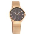 Titan Workwear Black Dial Quartz Multifunction Metal Strap watch for Women