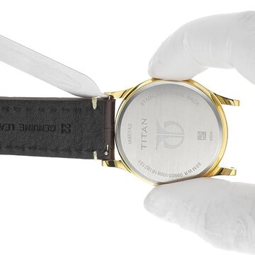 22 mm Brown Genuine Leather Straps for Men