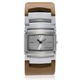 Fastrack Quartz Analog Black Dial Leather Strap Watch for Girls