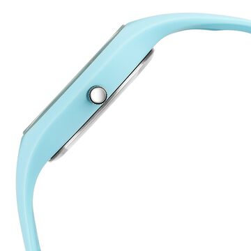 Zoop Analog Watch with White Dial & Blue Strap for Girls Kids, from House of Titan