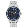 Titan Octane Quartz Chronograph White Dial Silver Stainless Steel Strap Watch For Men