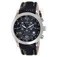 Xylys Swiss Chronograph Brown Leather Strap and Silver Dial Watch For Men