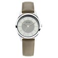 Titan Quartz Analog White Dial Leather Strap Watch for Women - image number 1