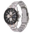 Titan Quartz Chronograph Black Dial Stainless Steel Strap Watch for Men - image number 2