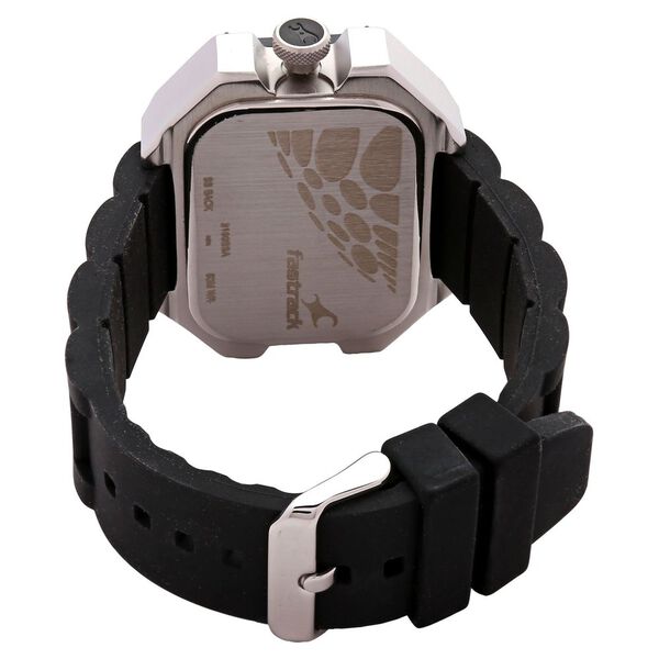 Fastrack Quartz Analog Brown Dial Plastic Strap Watch for Guys - image number 2