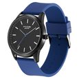 Poze by Sonata Quartz Analog Black Dial Silicone Strap Watch for Men - image number 2