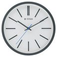 Titan Contemporary White Wall Clock with Silent Sweep Technology 30.5 cm x 30.5 cm (Medium) - image number 0