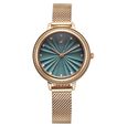Fastrack Stunners X Quartz Analog Green Dial Leather Strap Watch For Girls