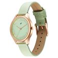 Fastrack Stunners Quartz Analog Green Dial Green Leather Strap Watch For Girls - image number 2