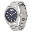 Titan Round Blue Dial Analog with Date Stainless Steel Strap watch for Men - image number 1