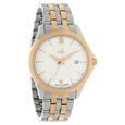 Xylys Swiss Analog with Date Two Toned Stainless Steel Strap White Dial Watch For Men - image number 1