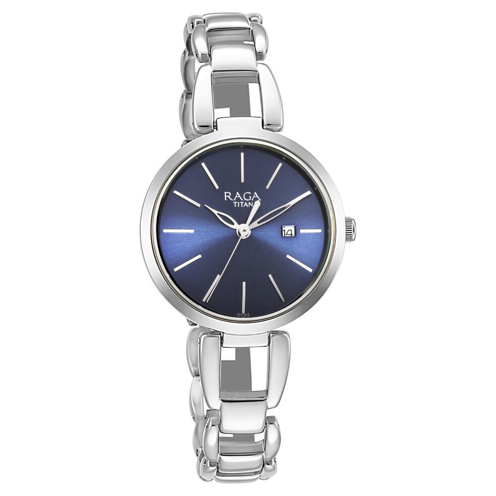 Titan raga aqua blue discount