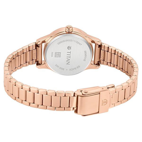 Titan Women's Lagan Watch: Rose Gold Accents & Refined Elegance - image number 6