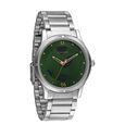 Sonata Women of Steel Black Dial Stainless Steel Strap Watch for Women
