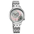 Sonata Unveil Quartz Analog Grey Dial Metal Strap Watch for Women